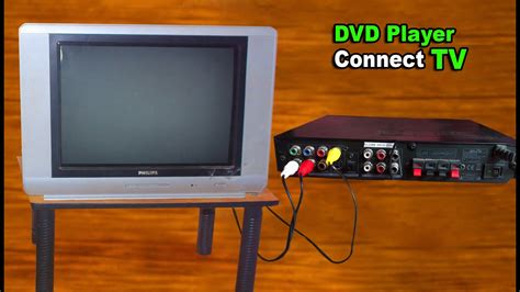 how to hook up dvd player to receiver and tv